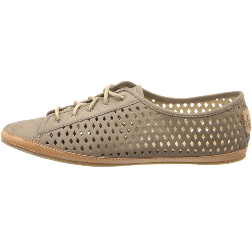 Frye Tegan Perforated Laced Low Sneakers 8